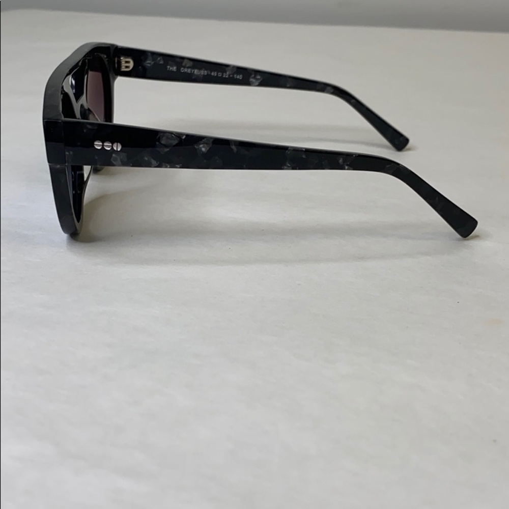KOMONO Dreyfuss Black Marble Sunglasses (NEW) 🕶 - Picture 6 of 8